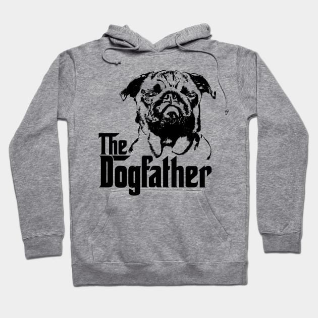 Pug dog - Funny meme Hoodie by Nartissima